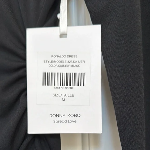 Ronny Kobo Elegant Black Dress - Picture 5 of 8